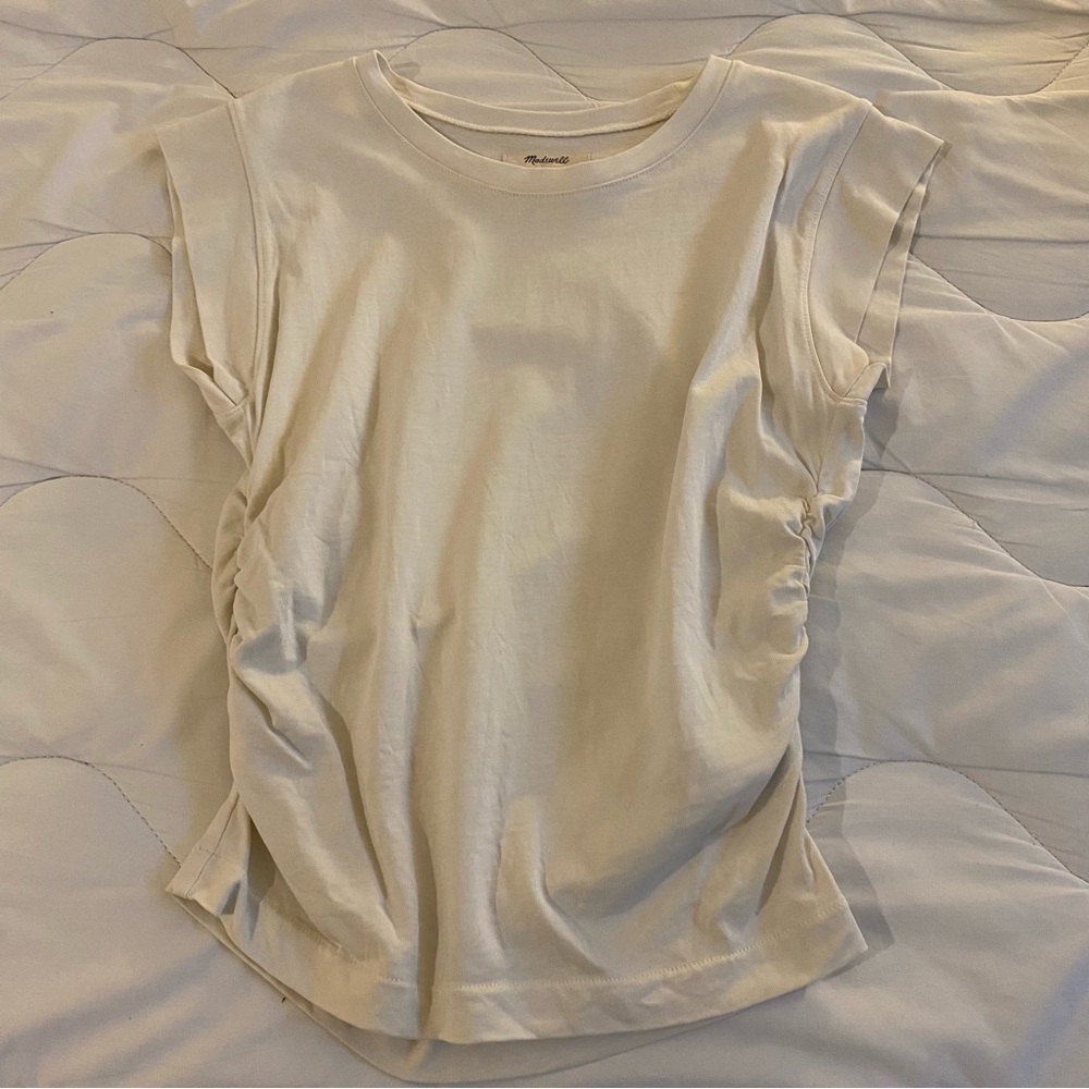 Madewell white tee